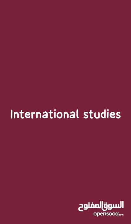 international studies