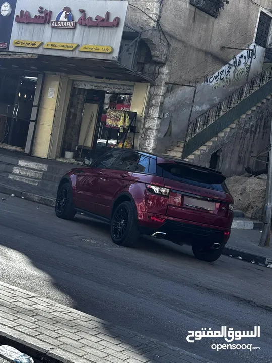 رينج روفر ايفوك نبيذي للبيع كاش او نص نص