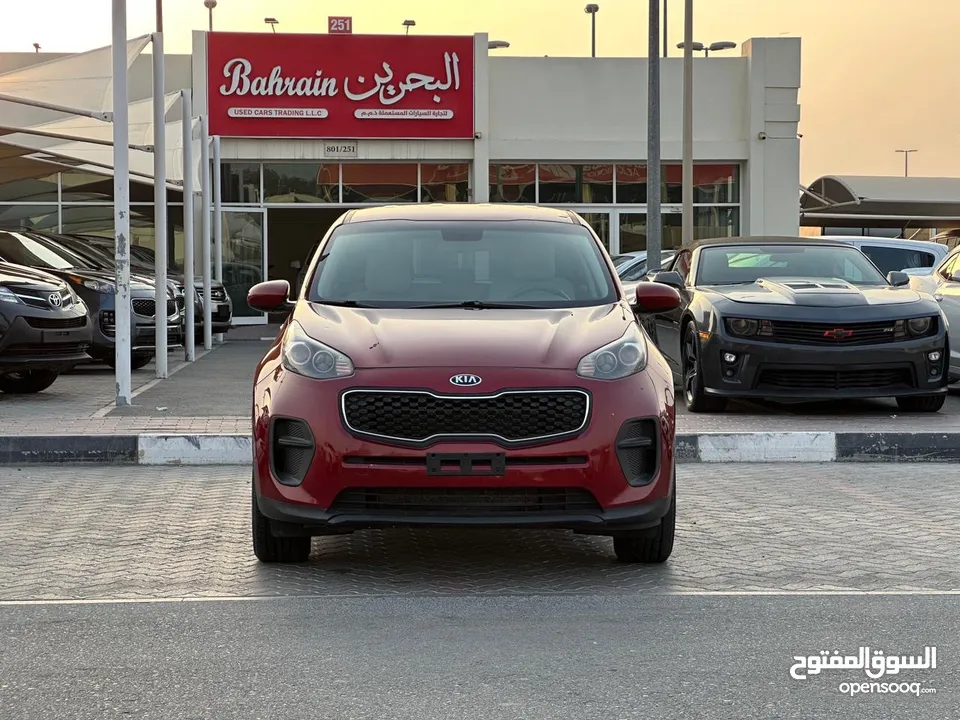 Kia Sportage 2017 Red with Borge Interior