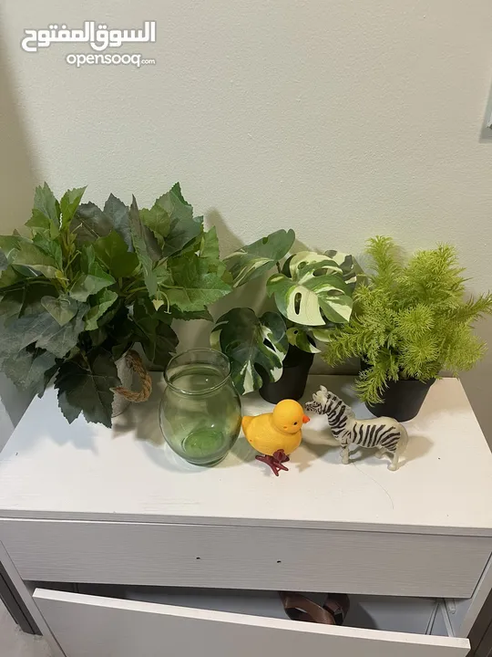 Artificial plants and stands for sale