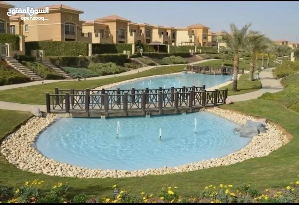 فيلا للبيع بفيو مميز جدا في ستون بارك التجمع الخامس - Villa For Sale with a good View At Stone Park