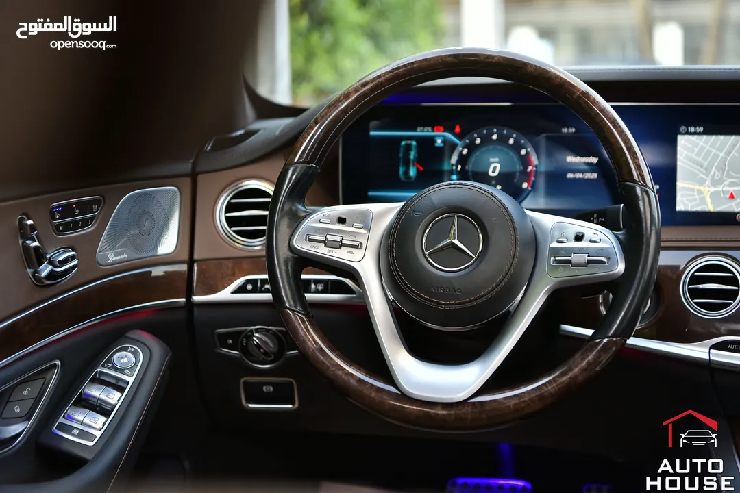 مرسيدس اس كلاس وارد الوكالة 2019 Mercedes S Class S320 AMG Line