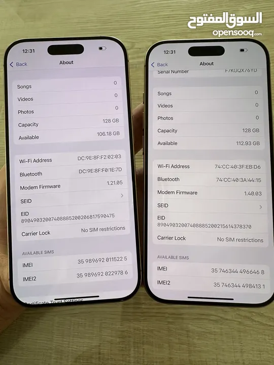iPhone 16 pro.  128GB.  Battery 100%
