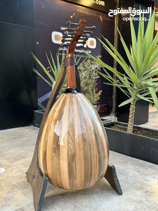 عود قاروط سحب احترافي خشب جوز شامي الوجه سيدر