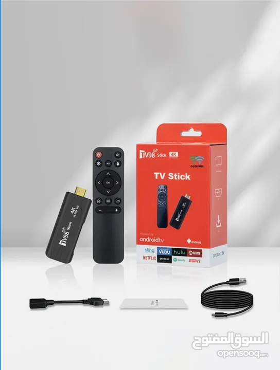 Tv stick او tv box  . قطعة جديدة ( 25 الف ) اصلية امازون