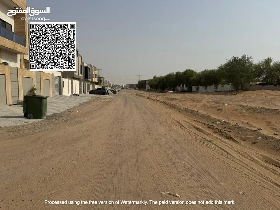 للبيع ارض سكنى زاويه شارعين ثالث قطعه من شارع