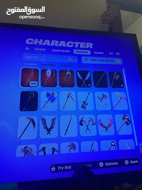 بيع حساب فورت نايت ب 170