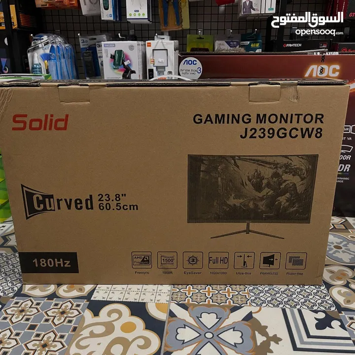 شاشة Solid J239GCW8 – أداء ألعاب احترافي وبسعر منافس