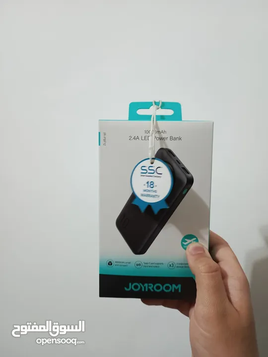 بور بانك kakusiga او (الازرق joyroom) سعته 10000ملي اقرا الوصف