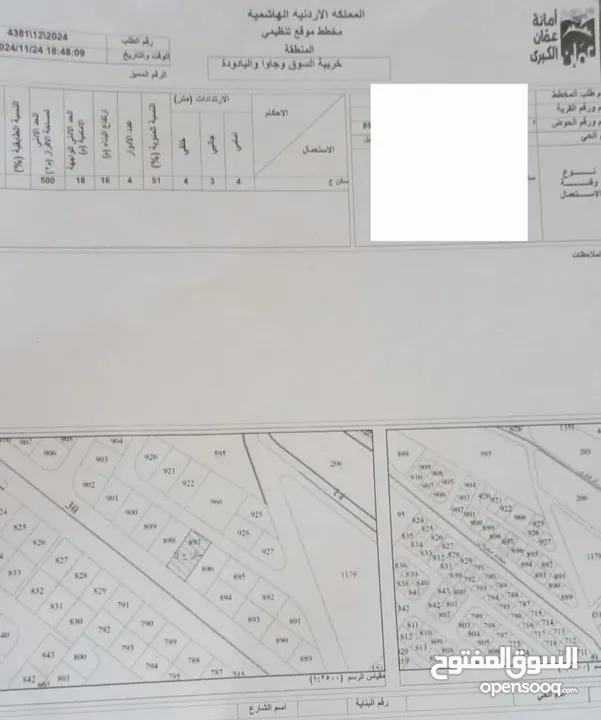 من المالك مباشرة / ارض للبيع 613 m2 / طريق المطار / للتواصل على رقم المالك في الاعلان