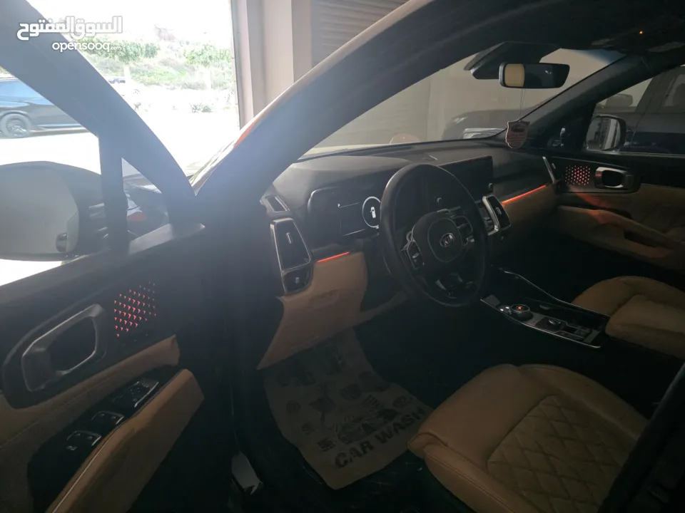 كيا سورينتو أعلى طراز بحالة الوكالة 2021/20