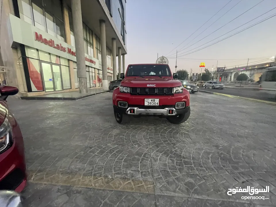 Baic bj40 plus champions لون احمر مميز اعلا صنف للباحثين عن التفرد