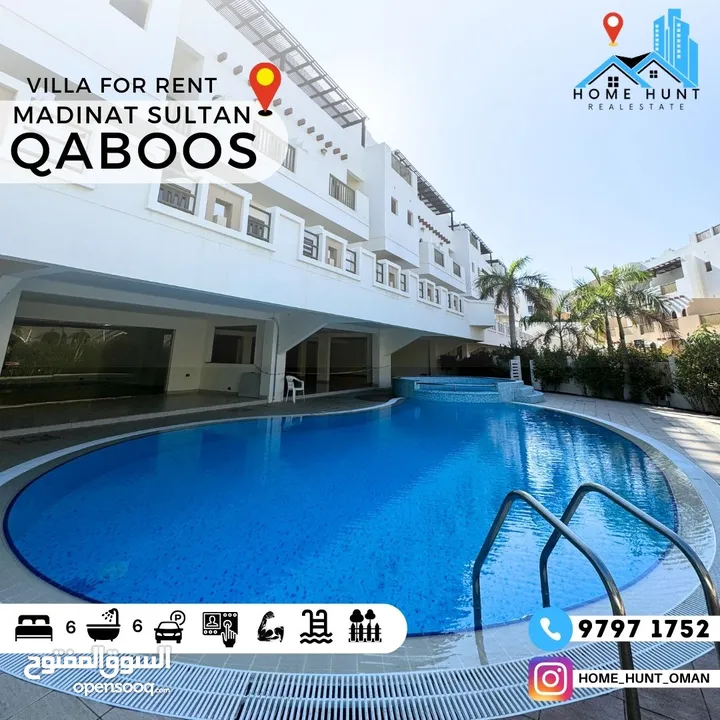 MADINAT QABOOS  HIGH QUALITY 5+1 BEDROOM LUXURIOUS VILLA