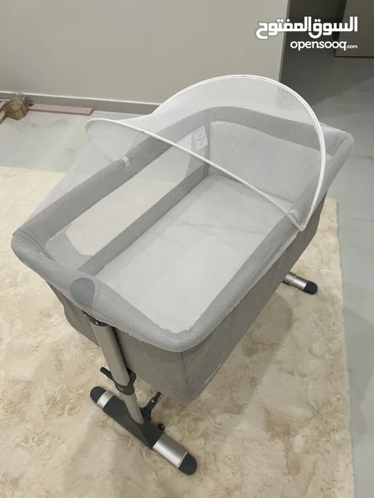 سرير أطفال - يندمج مع سرير الأم راحة وسهولة Baby   Bassinet - Bedside Crib