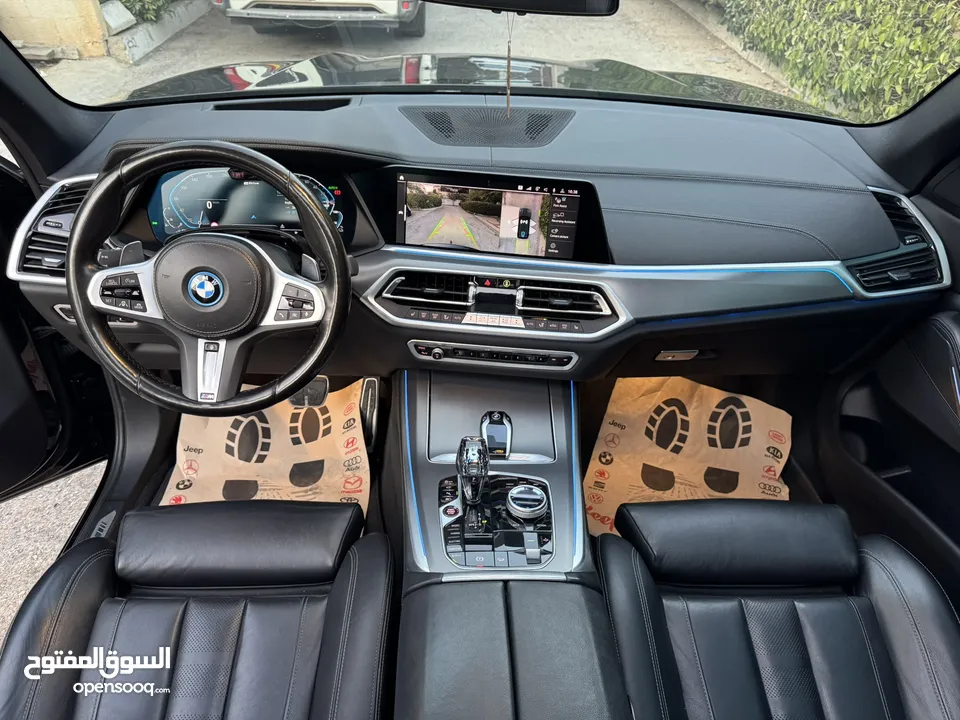 BMW X5 45e 2022 كهرباء بنزين محرك 3000 400 حصان دفعه اولى وشكات 36 شهر بدون بنوك أو مؤسسات