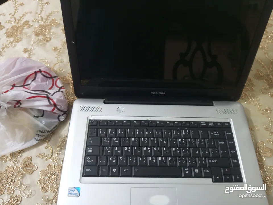 لاب توب توشيبا بدون بطارية