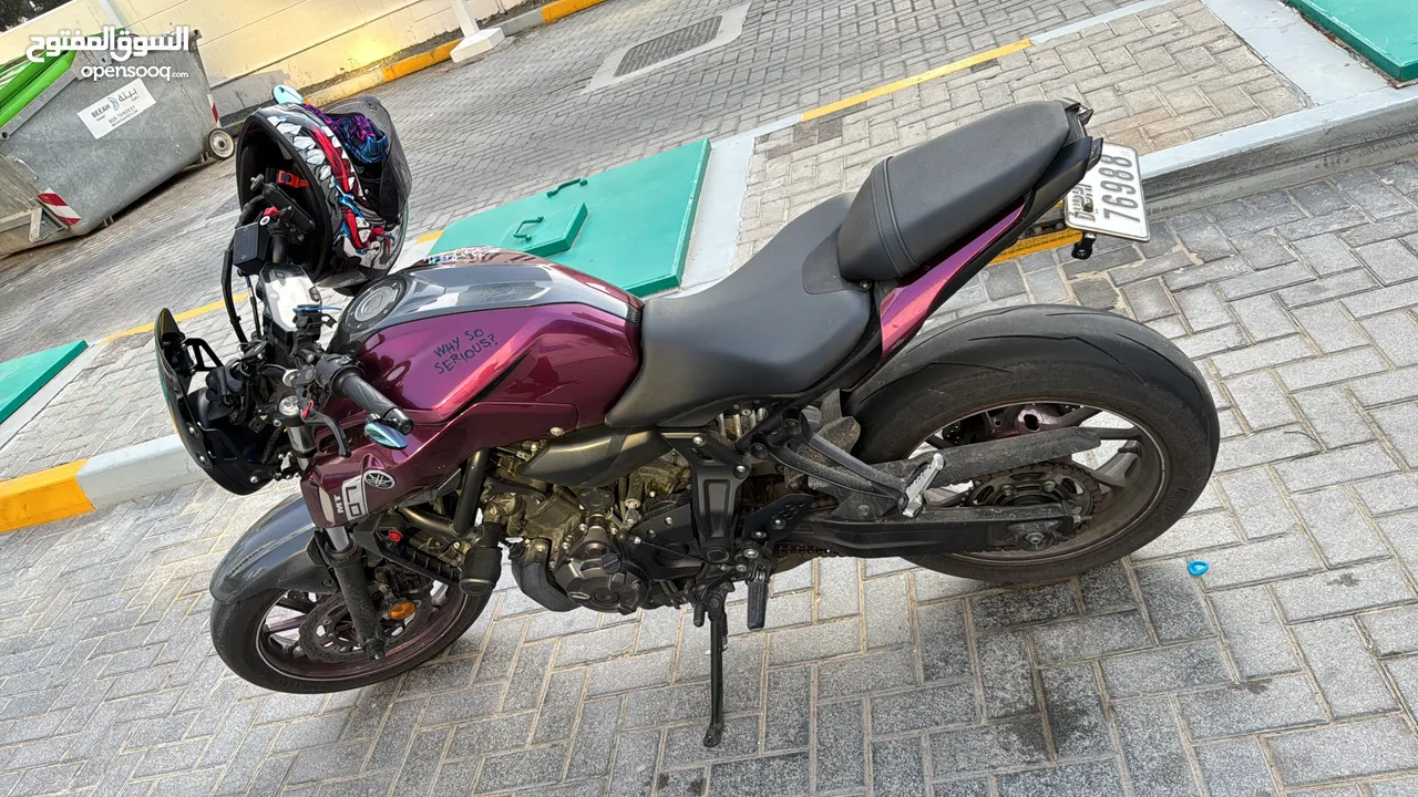 Yamaha MT-07 2018  Violet  16k Mileage