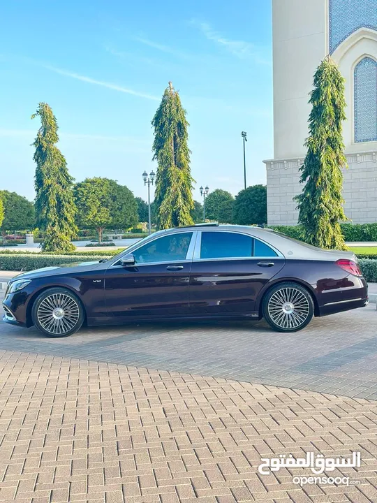 مرسيدس S550 2016  محول ماي بخ داخل وخارج2020