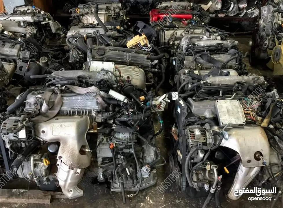 Used engine gearbox spare parts for sell