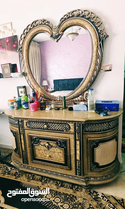 غرفه نوم خليجي ملوكيه