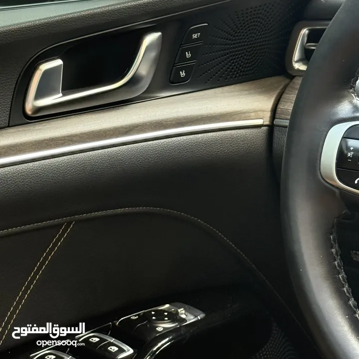 كيا kia k5 2022  ليمتيد فل اعلى صنف وارد كوري  فحص كامل 7جيد