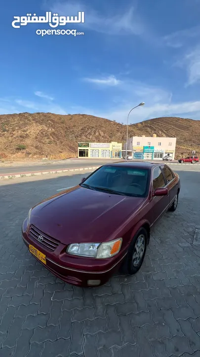 تويوتا مطيري كامري عنابي 98 سته سلندر Toyota Camry V6 1998