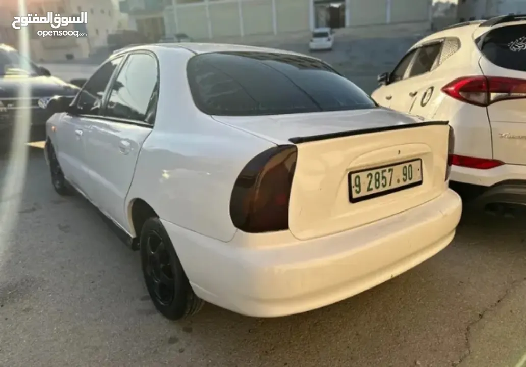 الحبة النظيفة ،دايو لانوس أوتوماتيك أصل برايفت (خصوصي) بنزين 1500 قطارة مىديل 2002