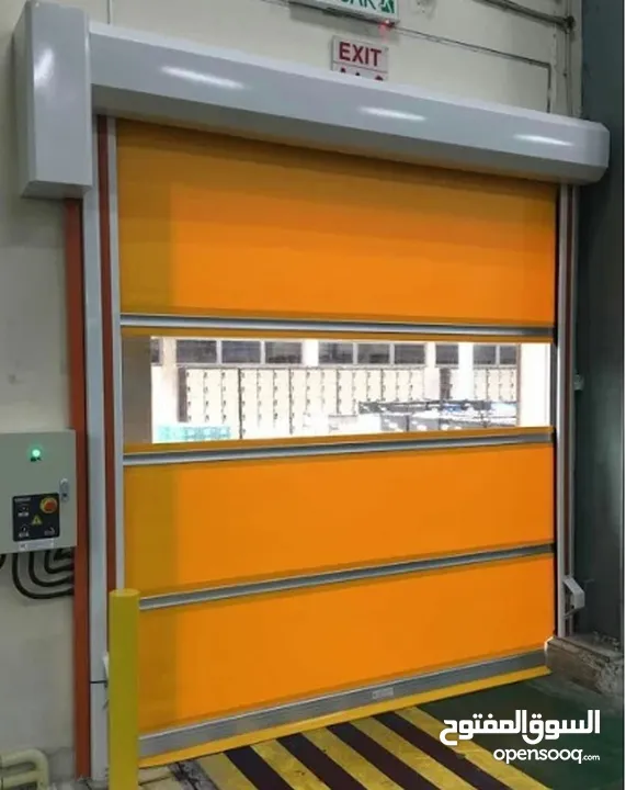 Fast Action Industrial Doors , High Speed Doors , Rapid Doors in Oman