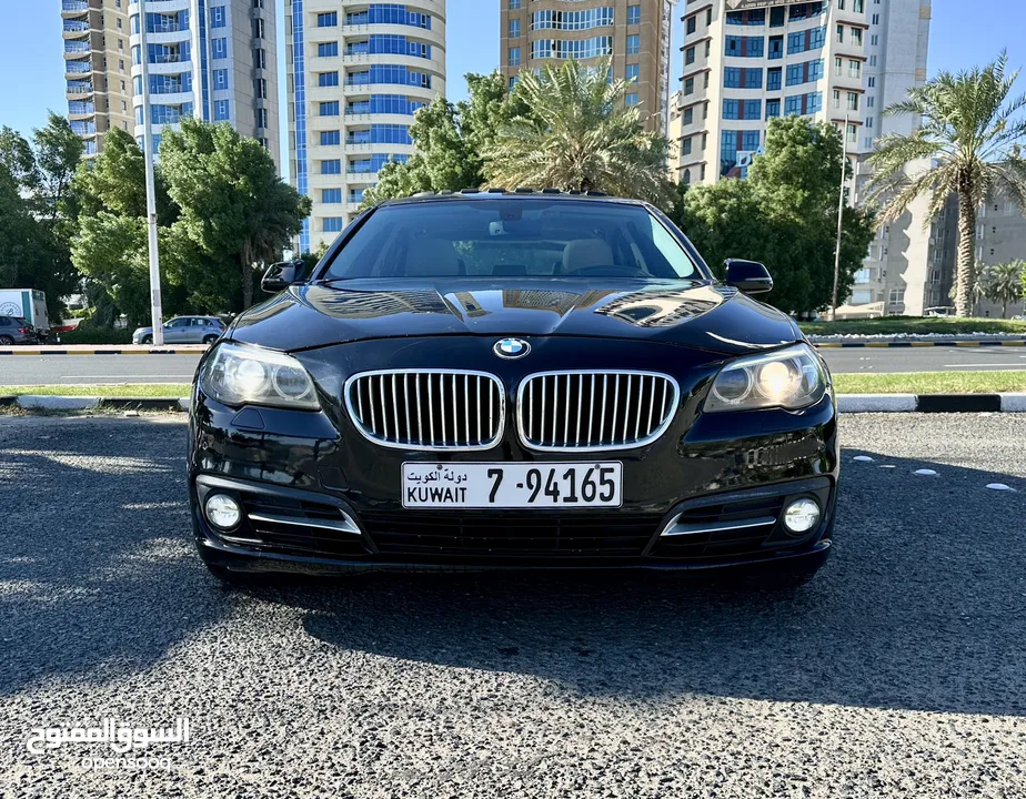 ‏BMW 520 I 2015 العداد 215 السعر 3250