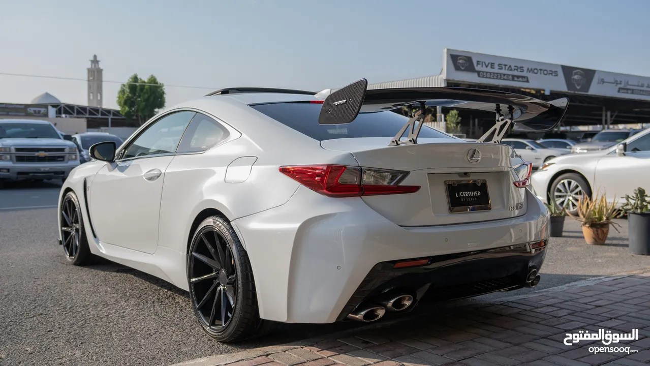 Lexus RCF V8 5.0 Kit Track edition Complete  sound system carbon fiber  low mileage  vcc