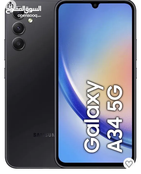 Samsung Galaxy A34 5G 128GB New 12500EGP