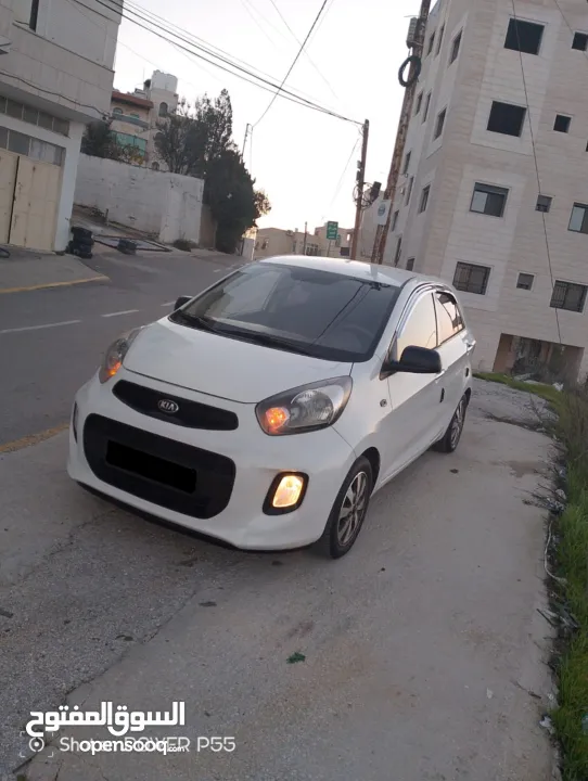 كيا مورننغ 2015 بحاله الوكاله بالنايلون