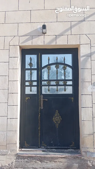 ابواب حديد للبيع عدد 2 قياس 120*200