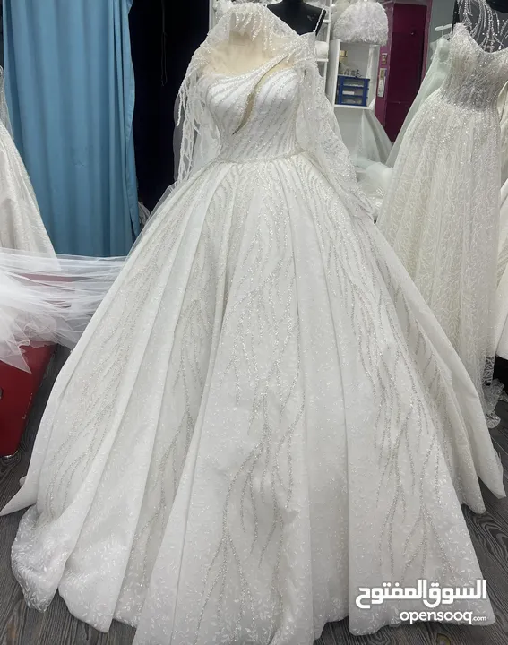 فستان عروس جديد تصميم وخياطه تركيه