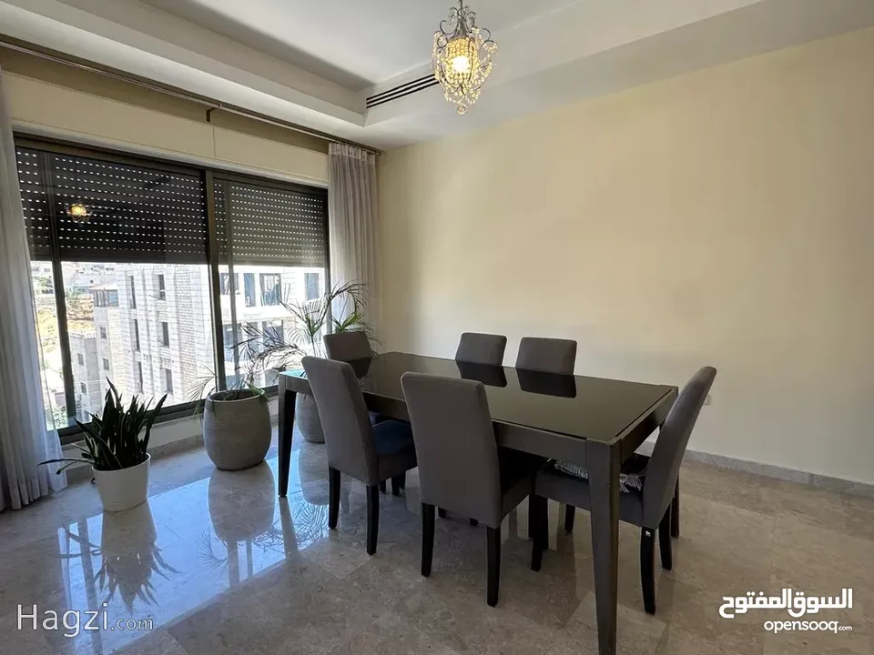 شقة مفروشة للايجار في الدوار الرابع ( Property 38132 ) سنوي فقط