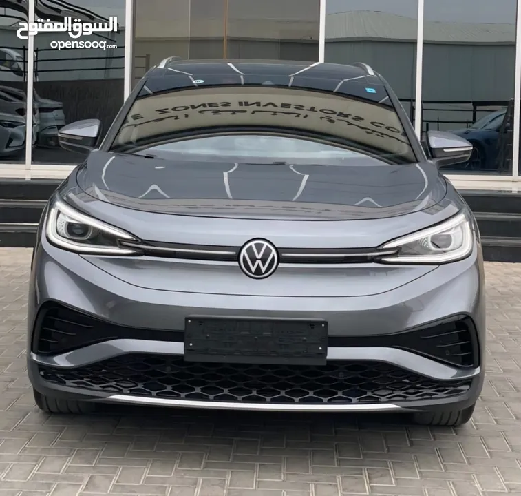 #Volkswagen #ID4 #x_Pure + 2021 للبيع باقل من سعر السوق بحال الوكاله لون وعداد واضافات