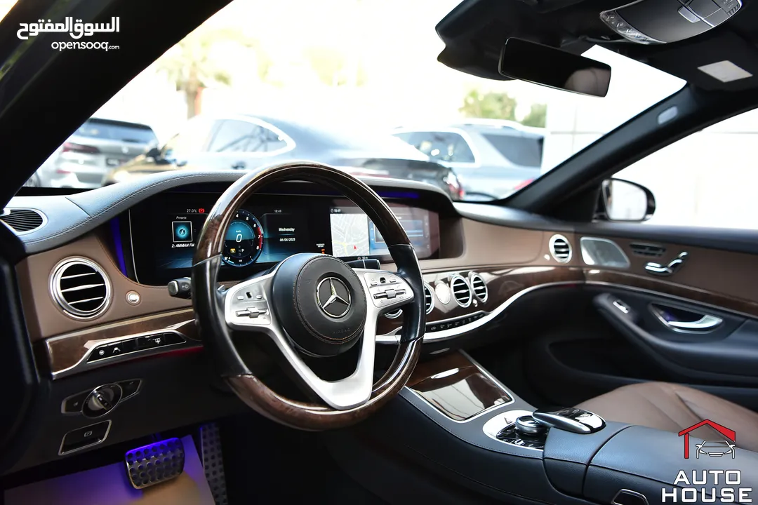 مرسيدس اس كلاس وارد الوكالة 2019 Mercedes S Class S320 AMG Line