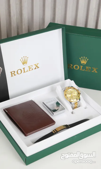 وصل البكج الملوكي  الجديد والقوي ساعات  ROLEX  كوبي ماستررجالي الأكثر مبيعًا  اعلى صنف طبعا