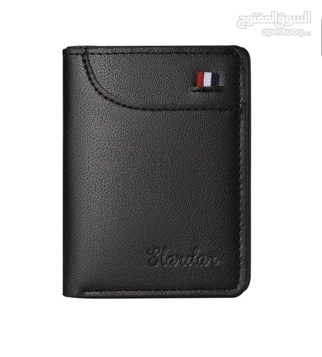 slim leather wallet