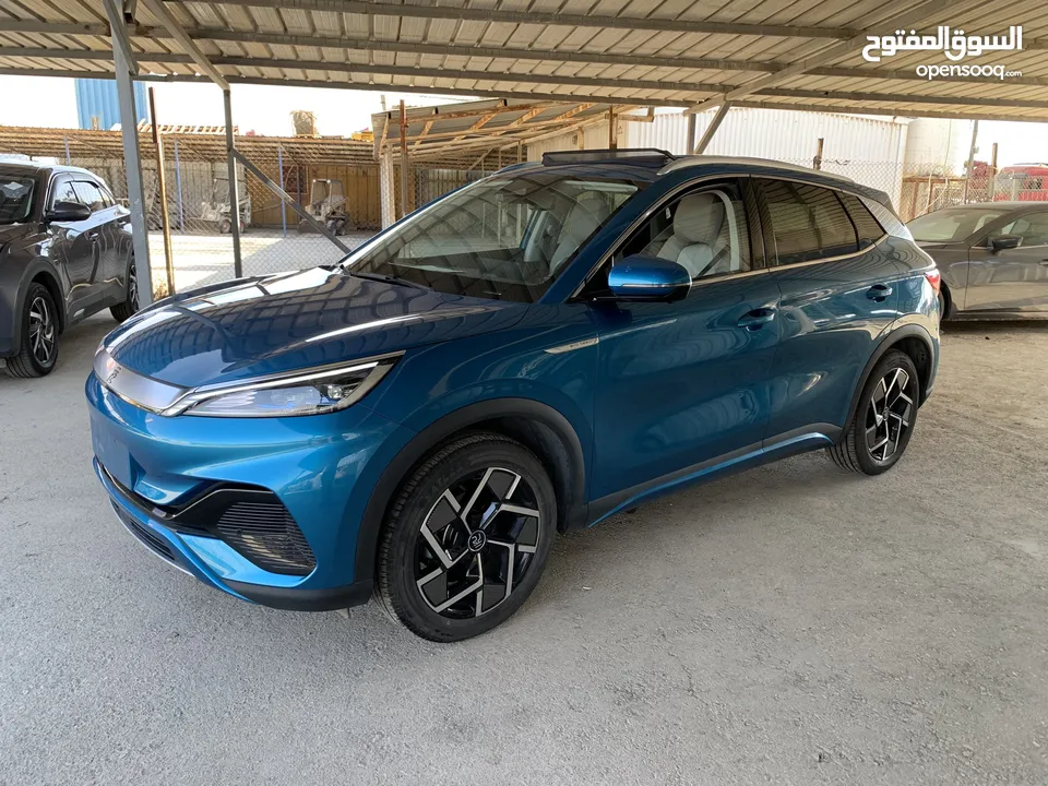 BYD YUAN PLUS 2023 بي واي ديه ايوان بلص فل الفل بنوراما عداد 5 الف كيلو بحاله الزيرو