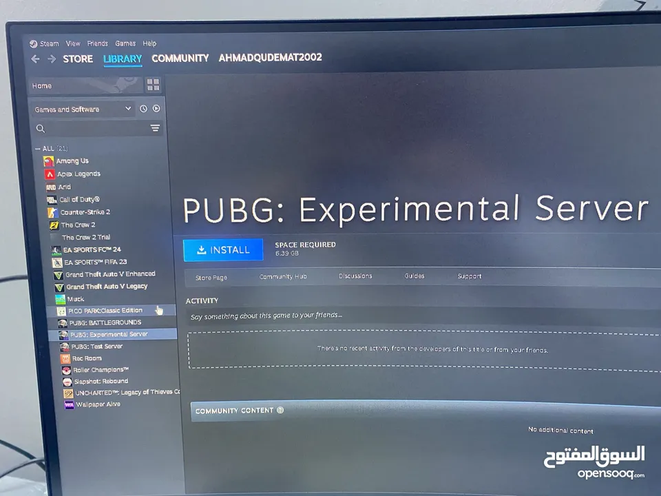 عرض ناري! PC جيمنغ + حساب ستيم + ماوس وكيبورد جيمنغ فقط بـ 180