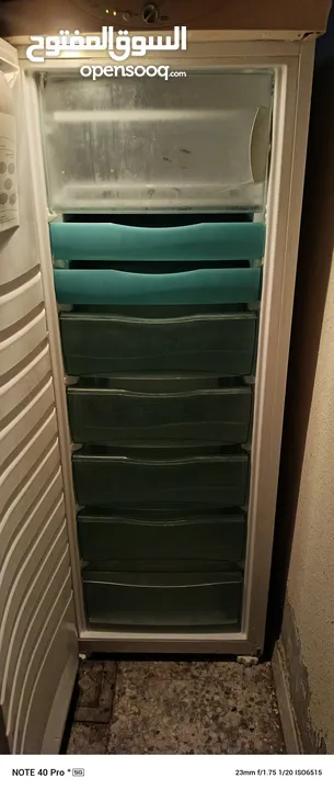 one door freezer good condition