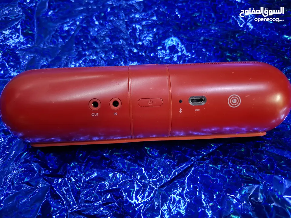 BEATSPILL BLUETOOTH SPKR RED WITH STAND TOY