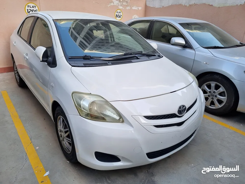 TOYOTA YARIS 1.3 SEDAN MODEL 2007 GCC SPECS VIN 8864