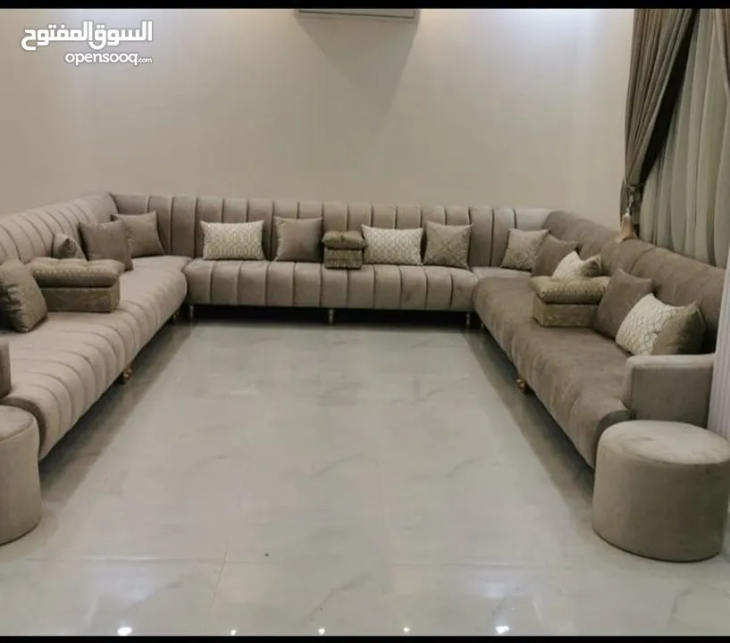 كورنر امريكي تفصيل حسب الطلب اطقم كنب وكورنر