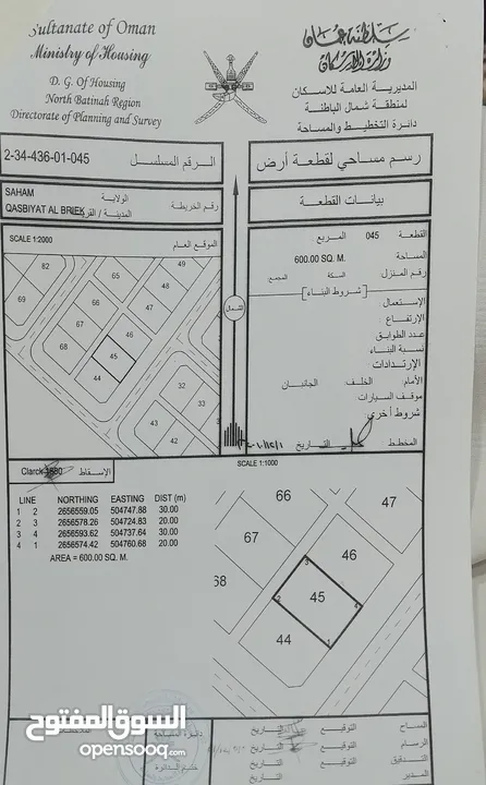 أرض سكنية  في قصبية آل بريك