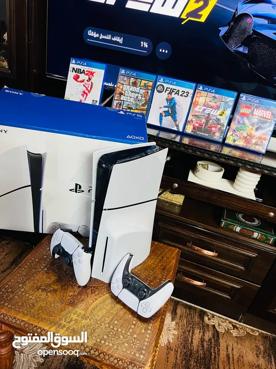 Playstation 5 Slim Blueray  بلاستيشن 5 سلم
