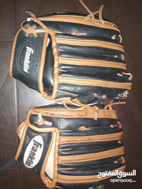 Franklin Kids Baseball Glove 4809-9 1/2 Inch Durabond Lacing Left Hand mitt قفاز بيسبول