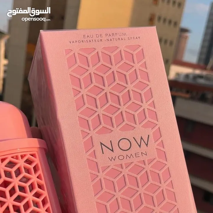 لكل لحظة حضورها ولكل حضور عطر عطر NOW بأنوثته وجاذبيته الفريدة يصنع بصمه خاصة في كل مكان