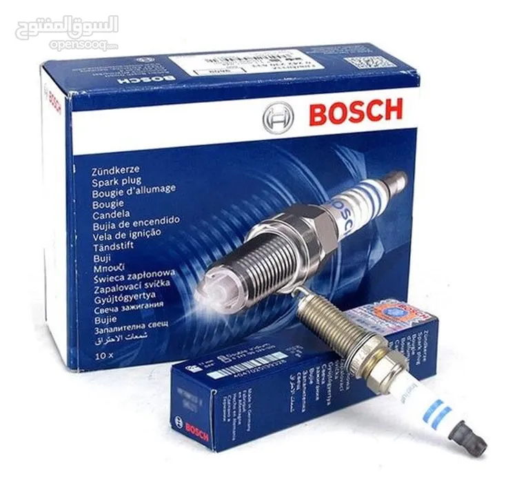 لجميع انواع السيارات Bosch بواجي نوع بوش الماني/ بسعر مميز/ زهرة اليارة لقطع السيارات _ البيادر